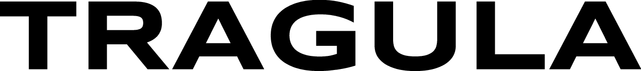 the word "tragula" in Handel Gothic Bold [a tribute to Misner, Thorne, and Wheeler]