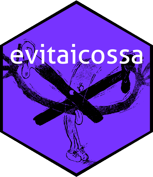 the hexsticker for the evitaicossa package